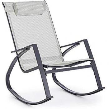 Poltrona dondolo c-p demid antracite ja18