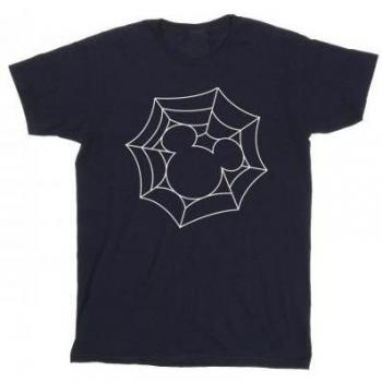 Spinnennetz T-Shirt mit Mickey Mouse für Männer