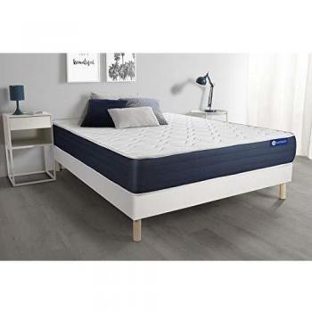 Actisom Ensemble Matelas Latex et Mémoire de Forme ACTILATEX Sleep Epaisseur : 22 cm