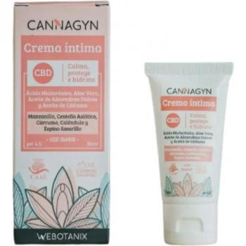 WeBotanix Cannagyn Crema íntima BIO 30ml
