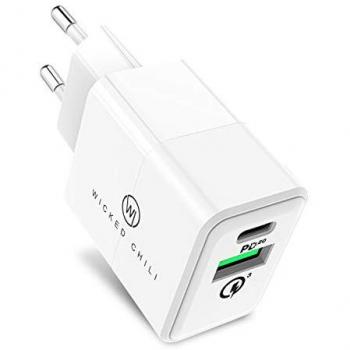 Wicked Chili 20W Dual USB-Netzteil für schnelles Laden
