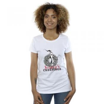 Disney “Seasons Creepings” Cotton T‑Shirt, White Edition