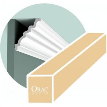 Corniche Plafond Orac C326 – 16 m de Línea – Moldura Rígida Polímero