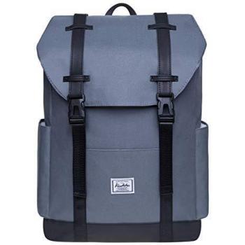 Sac à Dos KAUKKO en Toile Vintage Multifonction pour École et Voyage