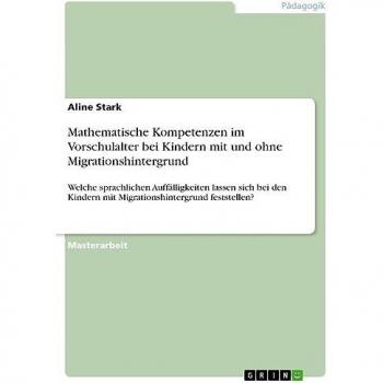 Mathematische Kompetenzen im Vorschulalter bei Kindern mit und ohne Migrationshintergrund: Welche sprachlichen Auffälligkeiten lassen sich bei den Kindern mit Migrationshintergrund feststellen?