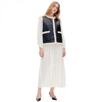 Bellis Waistcoat (Faux Leather) – Baum & Pferdgarten, EU 36 / UK 8