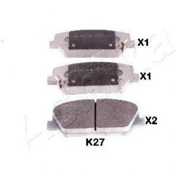 Brake Pad Pair – ASHIKA 50-0K-K27 Disc Brakes