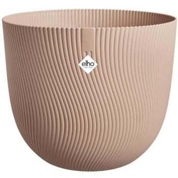 Elho Vaso di Fiori 30 Marrone 100% Riciclato