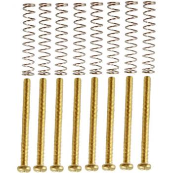 8x Humbucker Doppelspulen-Rahmen mit Befestigungsschrauben