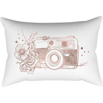 Decorative Rose Gold Pink Cushion Cover