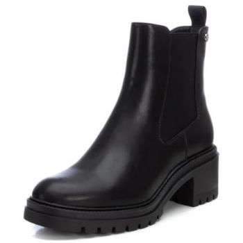 Schwarze Xti Stiefeletten 143313 für Damen