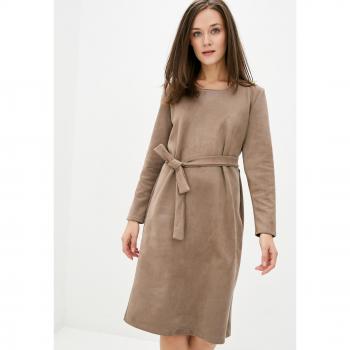ISSA Plus Black Suede Dress S