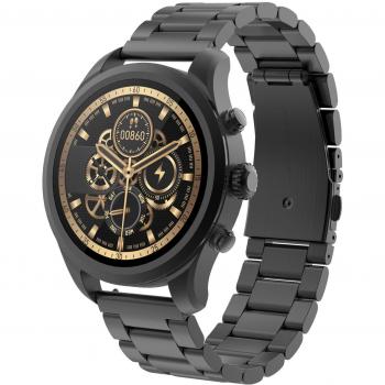 Reloj inteligente Forever SW-800/ Notificaciones/ Frecuencia Cardíaca/ Negro