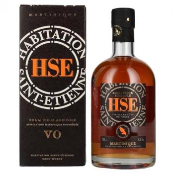 Boîte cadeau Rhum HSE Martinique Vieilli 42 % – 0,7 L