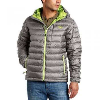 Outdoor Research Transcendent Kapuzenpullover für Männer – Zinn/Zitronengras, Größe S