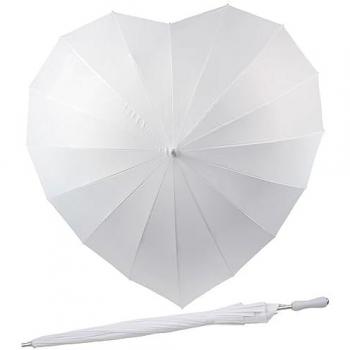 XXL Herzregen Hochzeitsschirm