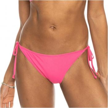 Roxy Women's Shocking Pink Beach Classics Tie Bikini Bottoms
