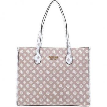 Silvana Tote GUESS Vieux Rose & Blanc – Femme