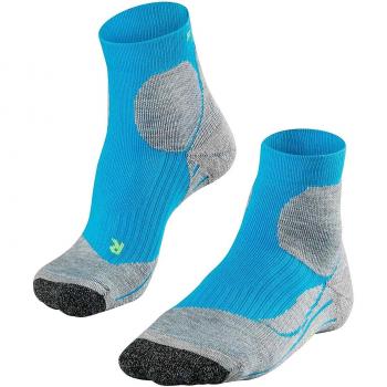 FALKE TE2 Herren Tennissocken, Kurz, Baumwollmischung, 1 Paar, Blau