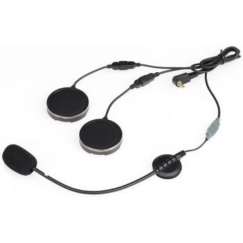 Helmet Headset Foam Speaker Covers for EJEAS Q7/E6/E6 PLUS