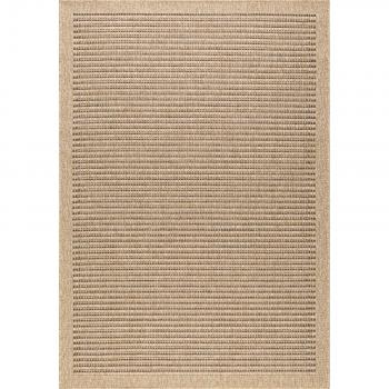 Tapis effet jute naturel NAZAR 160x160 cm