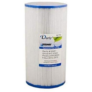 Darlly Kartusche SC756 – 1 Liter, 0,2‑µm, für Wasseraufbereitung