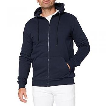 FM London Hyfresh Sweat-Shirt Zippé À Capuche, Homme, Bleu