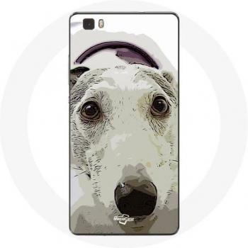 Greyhound Pattern Case for Huawei P8 Lite