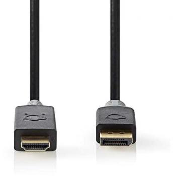 Nedis 3m DisplayPort HDMI Verbindungskabel