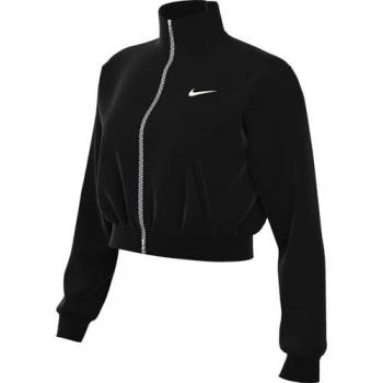 Nike Phoenix Oversize Damen Fleece-Jacke Schwarz M