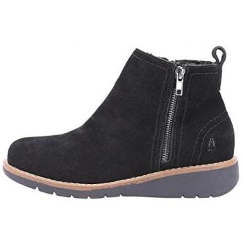 Bottes Ankle Libby en Daim Noir Hush Puppies