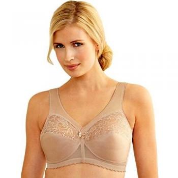 Glamorise MagicLift Stütz-BH, Kaffee, Damen Unterwäsche