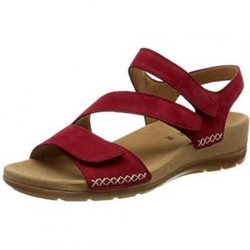 Gabor Damen Riemchensandalen, Rot
