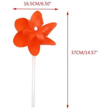 10 Uds. Molinos de Viento Coloridos para Jugar