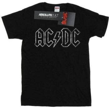 Top femminile AC/DC in tessuto cotton