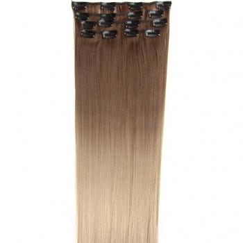 Girlshow 22 Heat Resistant Clip-in Dip Dye Hair Extensions 90g