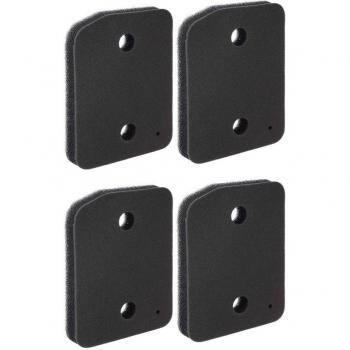 Pack Nettoyage Miele – Filtres Mousse Sèche‑linge, Noir (4 pièces)