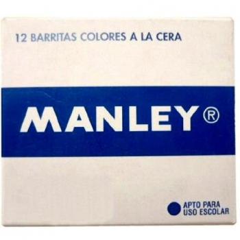 Manley ceras 60mm oxido amarillo (27) estuche de 12