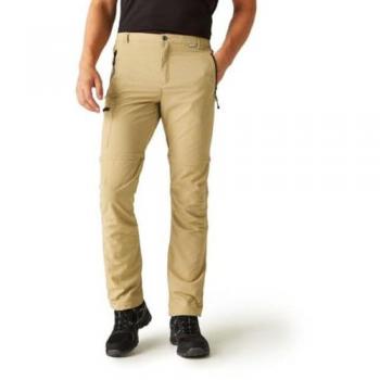 Regatta Pantalon Homme Leesville II Beige Taille 33 Dézipable