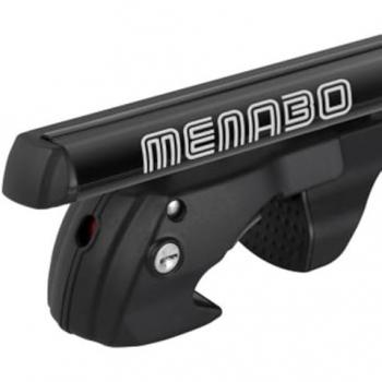 Barres de toit Land Rover Freelander Type LN Menabo Sherman Noir