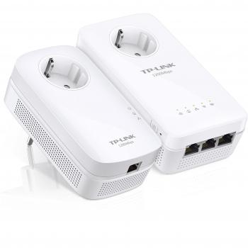 TP-LINK Tl-wpa8630p Kit Powerline 1200mb 3 Ethernet Ports integrierte Steckdose