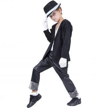 Ensemble de pop star garçon en orange