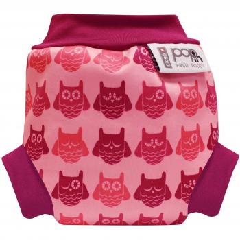 Medium Owl‑Patterned Swim Diaper