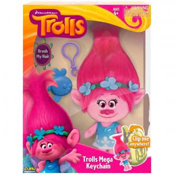 Boti 34239: Schlüsselfreund Poppy, 22 cm – Dream Works Trolls Plüsch