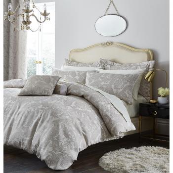 Champagne Velvet King Bedding Set by Lansfield