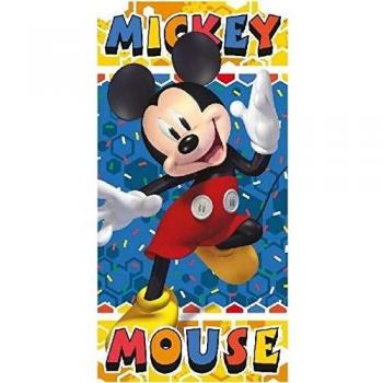Drap de Plage Familial avec Motif Mickey Mouse Disney