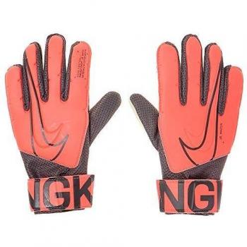 Nike Jr. Erwachsenen-Torhüter-Handschuhe (Match) – Unisex – Bright Mango/Black/Orange Pulse – Größe 6