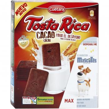 Galletas Tosta Rica con Cacao