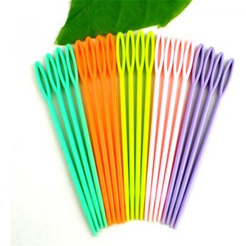 Vibrant Plastic Sewing Needles