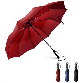 Nasharia Outdoor AutoRegenschirm – Für Reisen, Wandern & Camping